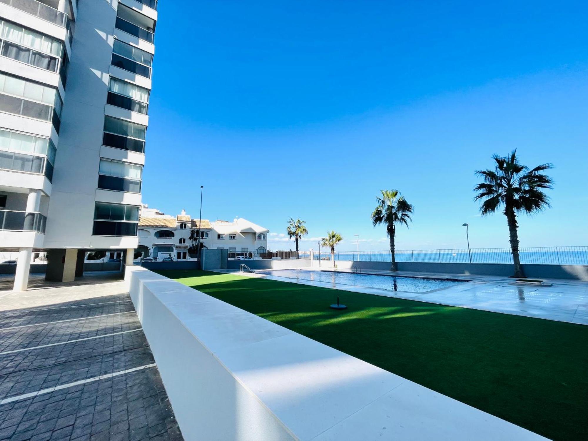 Апартаменты Apartamento En Primera Linea Con Vistas A La Playa Ensenada Del Esparto Del Residencial Vina Del Mar Ла-Манга-дель-Мар-Менор Экстерьер фото